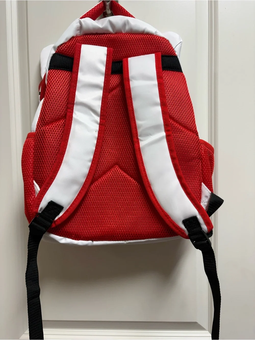 Hello Kitty White and Red Backpack with Bow Accent